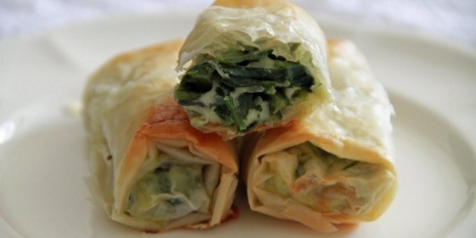 5 несладких начинок для блинных рулетиков+рецепт блинчиков