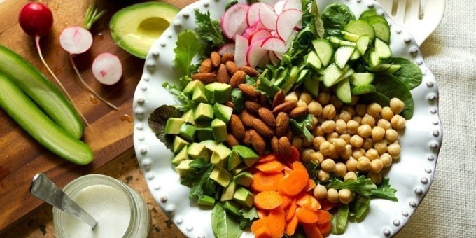 Простые и здоровые - постные салаты